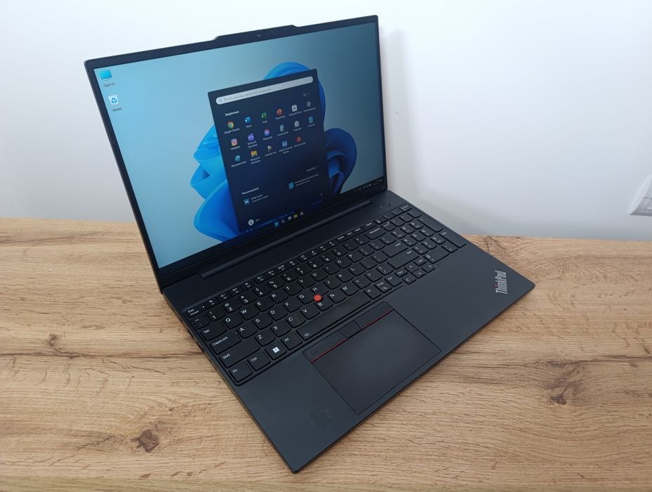 16' FHD ноутбук Lenovo ThinkPad E16 Gen1/i7-1355U 10 ядер/16GB DDR4/SSD 512GB/Iris Xe Graphics/Батарея 6% зносу