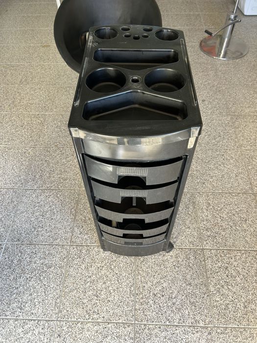 Conjunto de mobiliario de cabeleireiro