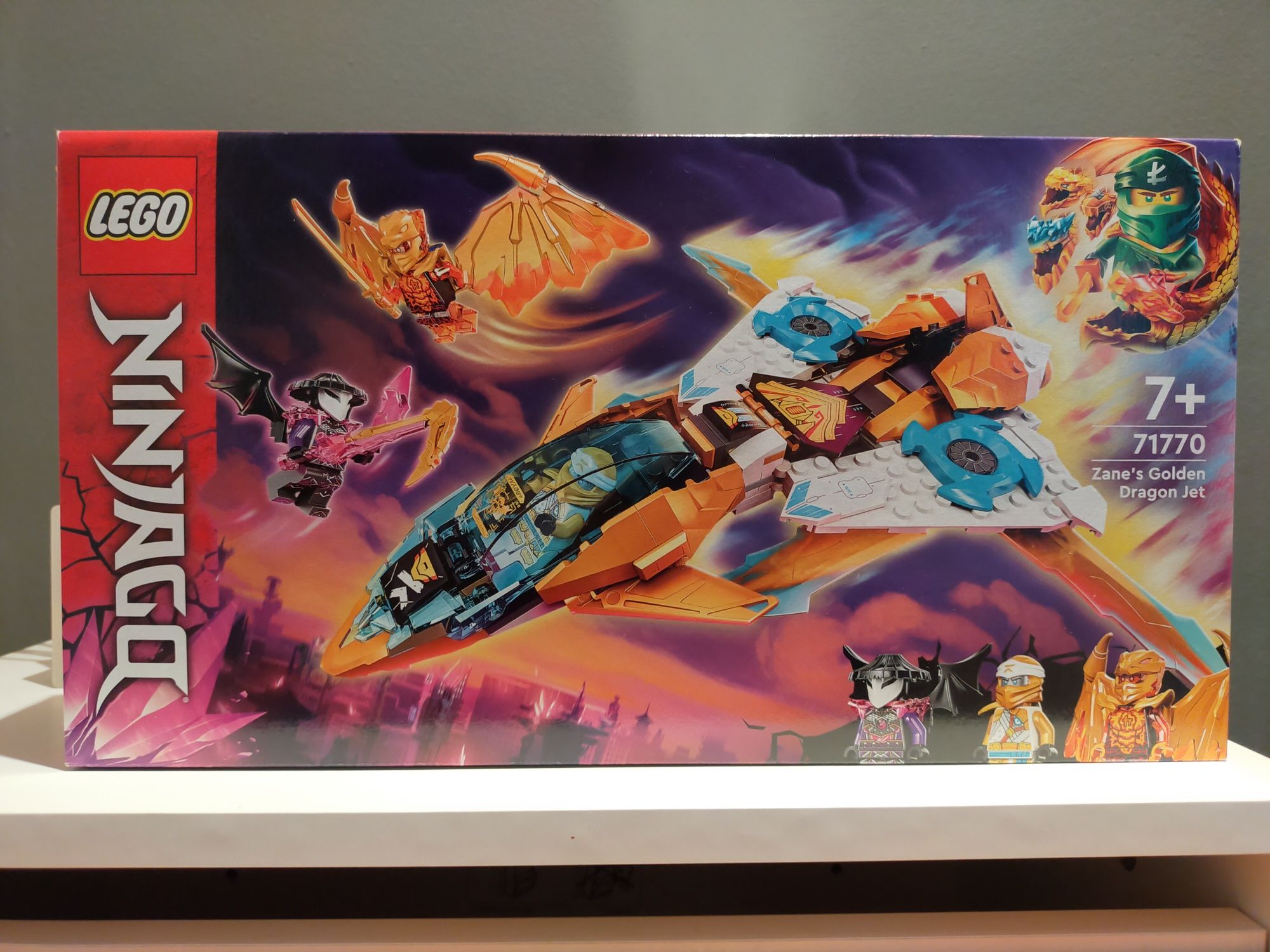 LEGO Ninjago 71770 Smoczy odrzutowiec Zane'a. Nowy Olsztyn • OLX.pl