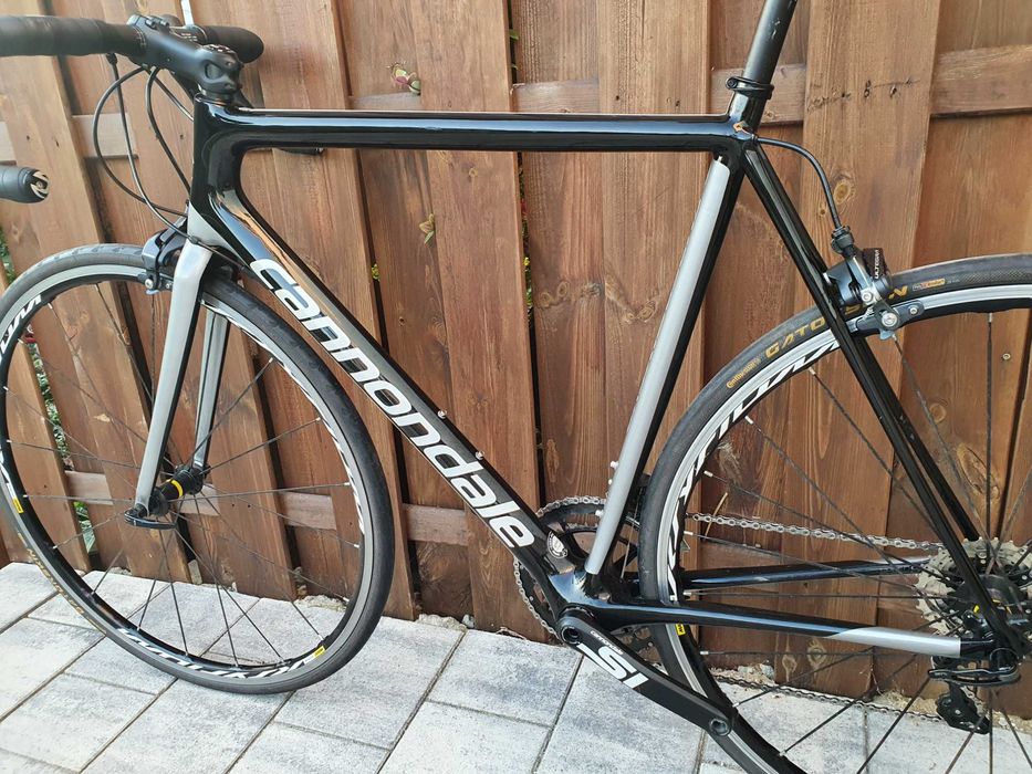 Rower szosowy carbon Cannondale Supersix evo, rozm. 56. Ultegra R8000