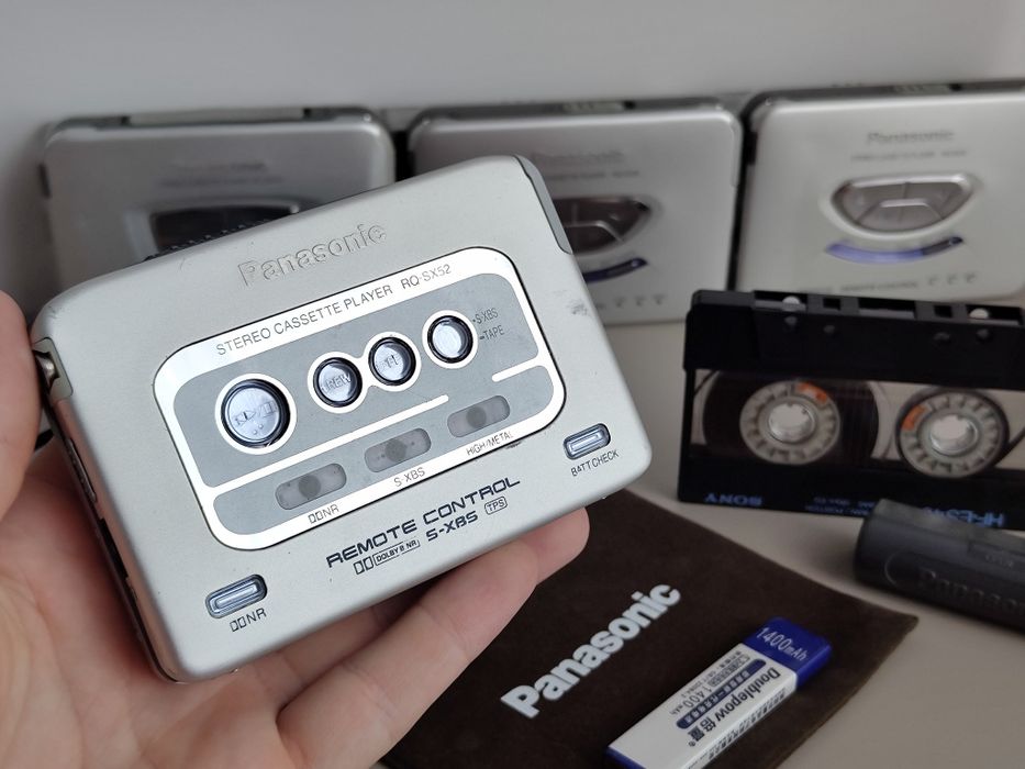 Касетний плеєр Panasonic RQ-SX35, RQ-SX52