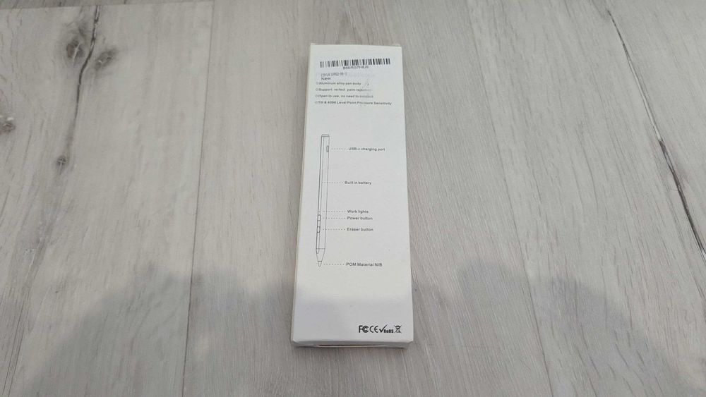 Активний стилус для планшета USB-C з кнопкою стирання для ipad