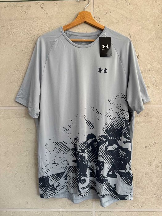 T-Shirt Under Armour Męski Szary Moro R. L Nowy