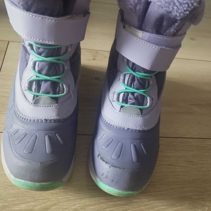 Śniegowce dla dziewczynki rozmiar 33