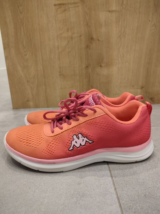 Buty sportowe Kappa do biegania rozmiar 40 różowe pomarańczowe