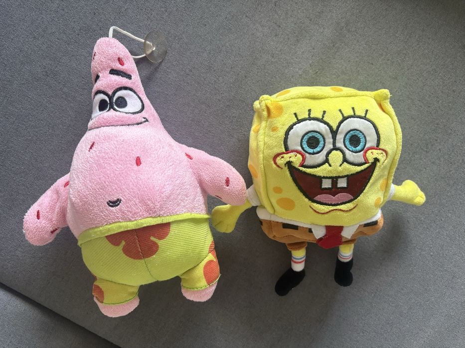 Maskotki Spongebob i Patryk