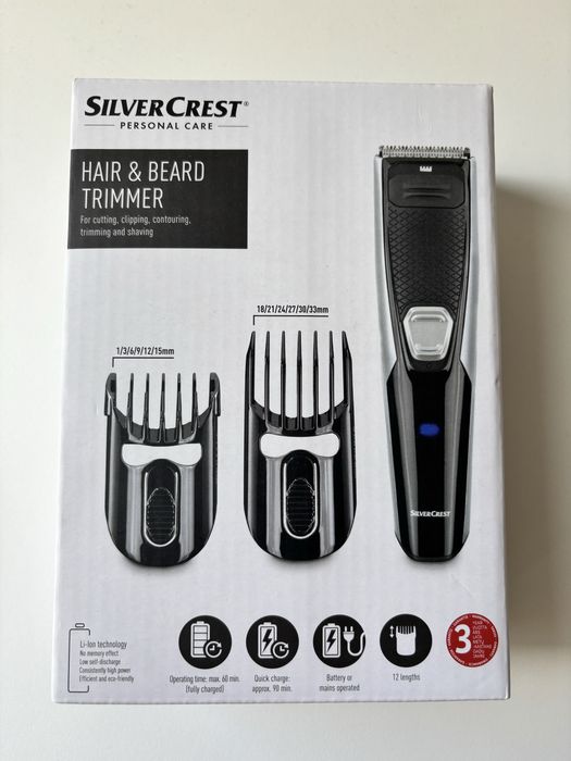 Silver Crest Hair & beard trimmer