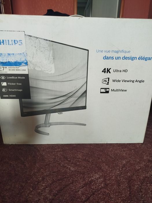Монітор Philips 4K 276E8VJSB 27 " дюймів