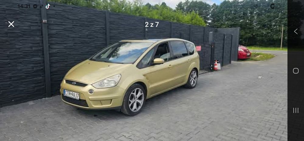 Ford S-Max 2006r 7-Osobowy 2.0 D Panorama Max Opcja !