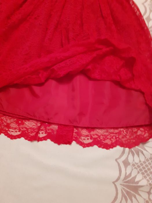 Sukienka koronkowa 164cm