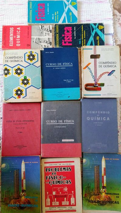 Livros estudo dos anos 60 e 70