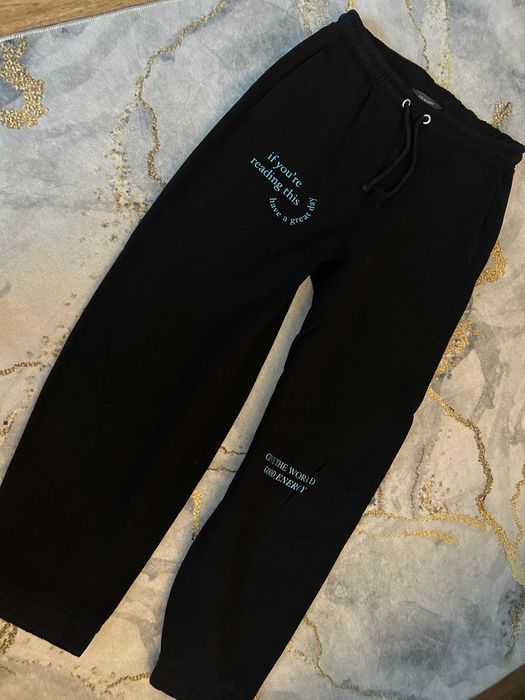 Primark _ Czarne spodnie dresowe dresy S/M