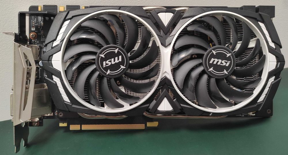 Karta graficzna MSI GeForce GTX 1060 Armor 6GB