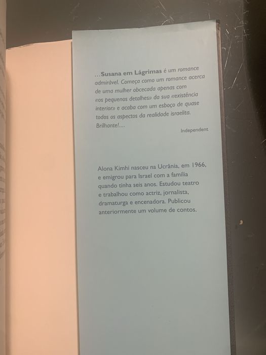 Pack 2 livros: 1“ Susana em Lágrimas”, 2 Livro “Baudolino”