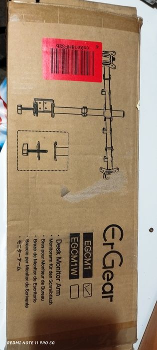 Uchwyt podwójny do biurka