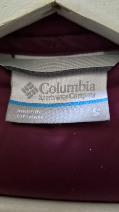 Columbia kurtka przejściowa  burgund 36