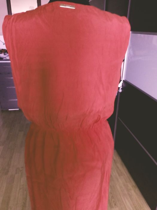 Sukienka 38 Monnari prosta pomarancz