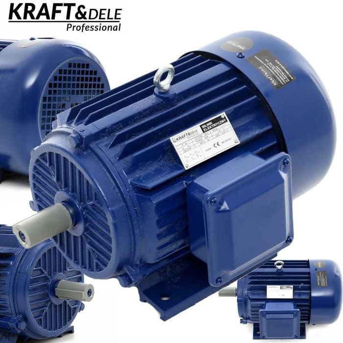 KRAFT&DELE Silnik Elektryczny Trójfazowy 380v 2850rpm 5,5kw KD1820