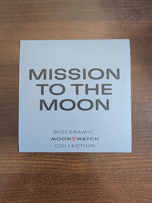 Наручний годинник Swatch x Omega Bioceramic Mission to the moon