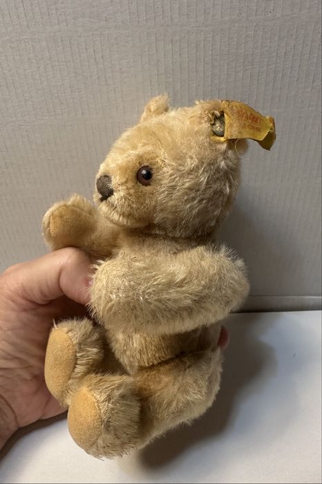 Peluches vintage Steiff, macaco, coelhos e urso