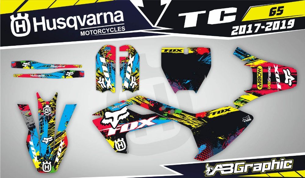 Якісні і Товсті наклейки для Мотокроссу, Ендуро і Супермото