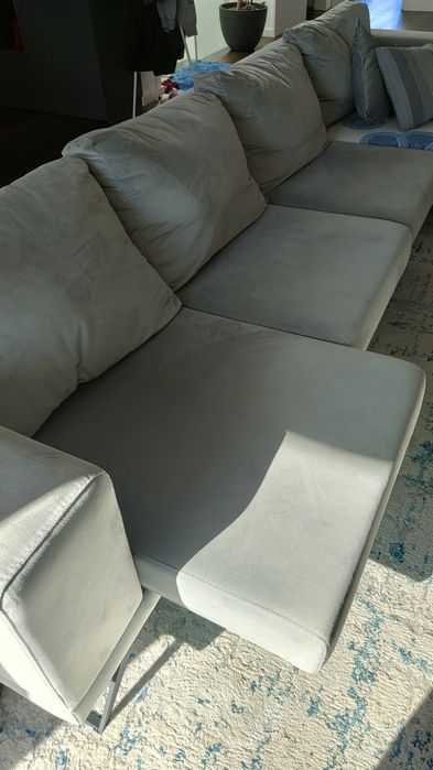 Sofá de Sala  com chaise longue