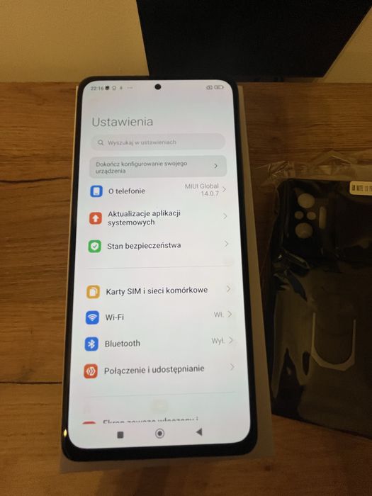 Xiaomi Redmi Note 10 Pro – sprawny, uszkodzony tył