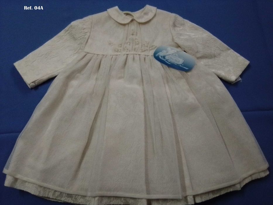 Vestidos de Batizado (vários modelos 12 meses) - Parte 1