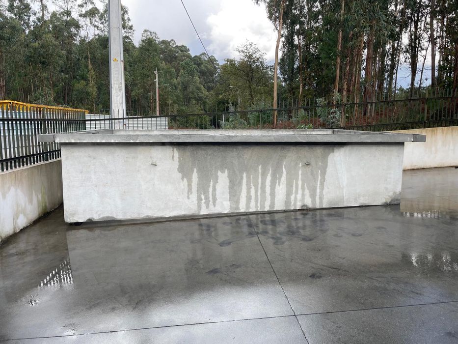 Piscina modular em betao