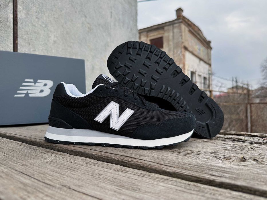 Мужские оригинальные кроссовки New Balance 515 (4 цвета) замша весна