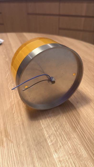 Lampa ścienna, kinkiet, pomarańczowa, retro