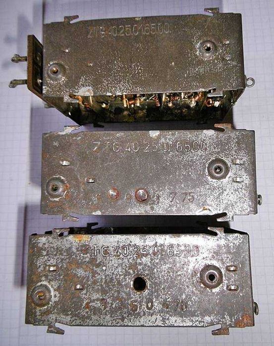 Głowica telewizyjna ZG 40.25.016500 - do starego tv z lat PRL