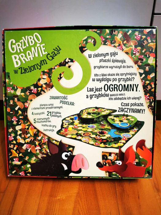 Gra planszowa Grzybobranie w Zielonym Gaju - Trefl 4+