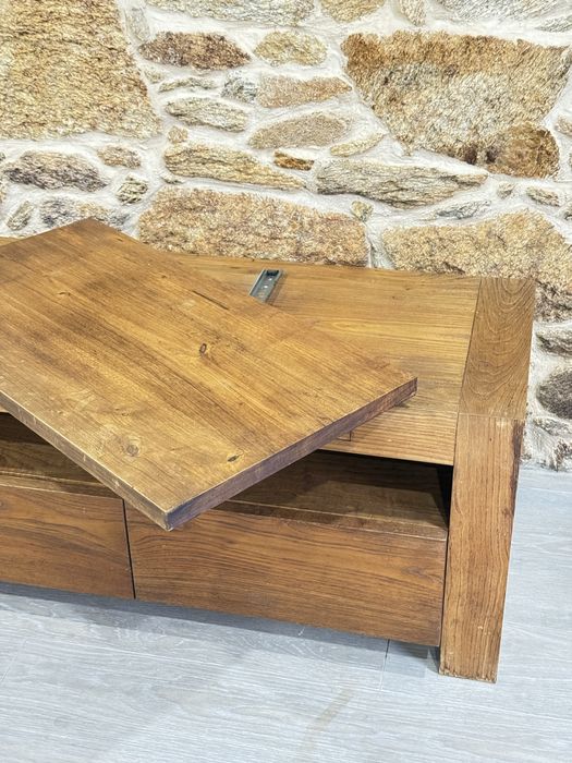 Movel sala e tv madeira maciça