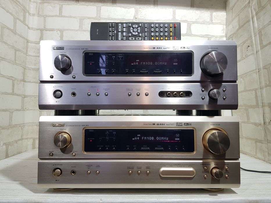 6.1/7.1 AV ресивер/підсилювач DENON AVR-1804,1803 *6х125 Вт, б/у