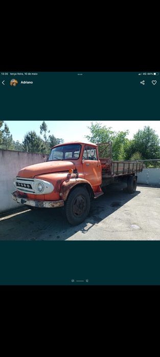 Vendo Ford de 1970 com documentos