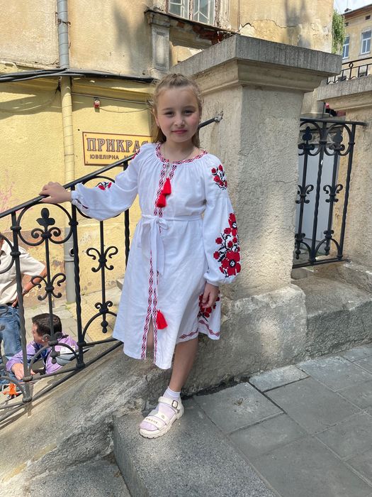 Вишите плаття для дівчинки
