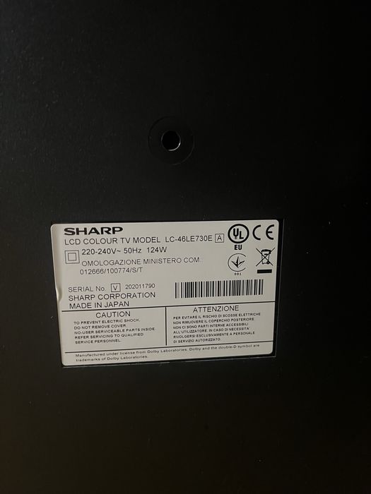 Telewizor SHARP 46 cali