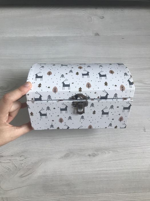 Szkatulka na bizuterie renifery
