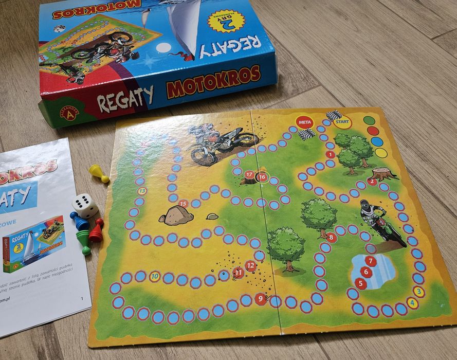 Gra planszowa regaty  stan idealny