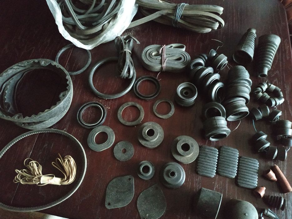 Резиновые уплотнители, прокладки, шланги