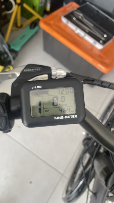 Bicicleta electrica com carregador