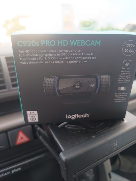 Kamera internetowa Logitech C920s PRO HD Webcam NOWA OKAZJA NIE ZNAJDZIESZ TANIEJ