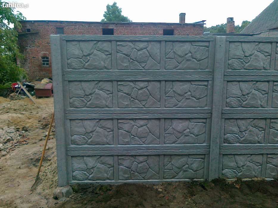 Ogrodzenia betonowe płoty Gniezno Wysoka jakość 220 zł