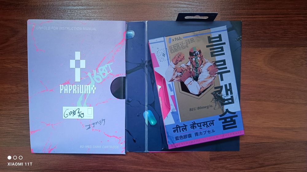 Paprium  edição de colecionador para Mega Drive