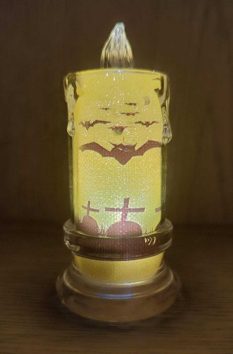 Vela ou copo shot Halloween