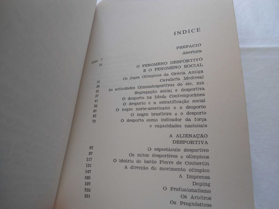 O Desporto e as estruturas sociais por José Esteves