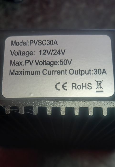 Carregador regulador solar POWMR