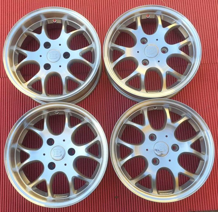 4364-Jantes 15 3x112 Originais Brabus Smart Fourtwo I