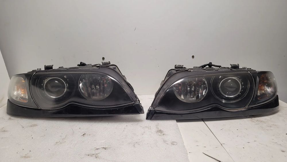 lampy xenon bmw e46 lift l+p